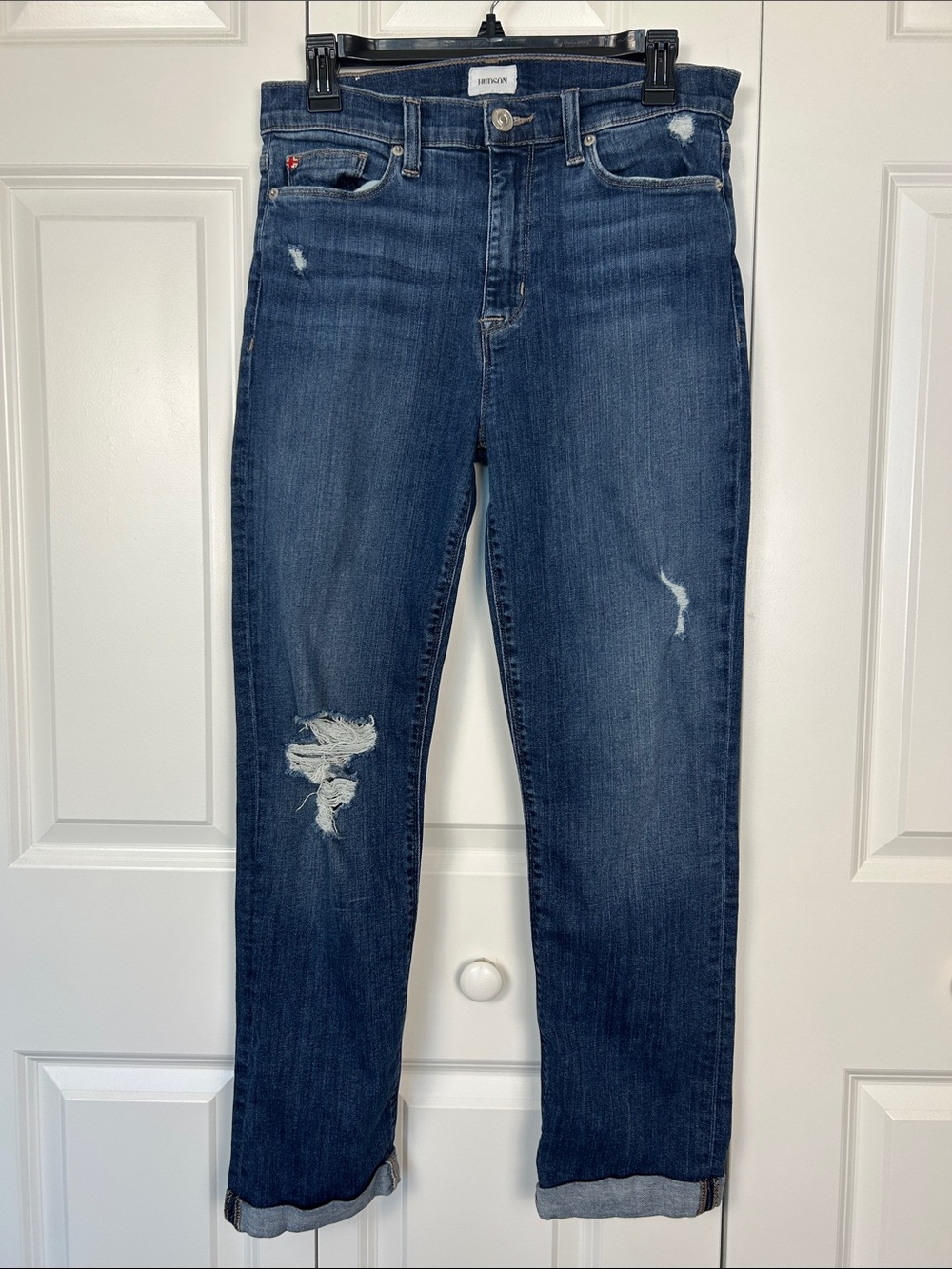 Hudson Blair High Rise Straight Crop Size 29